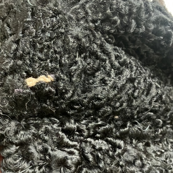 Lambs fur vintage hat - Picture 6 of 8